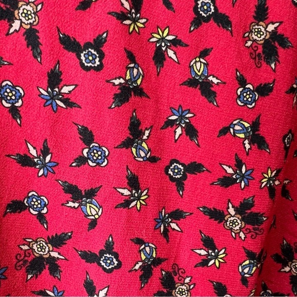 Zadig & Voltaire Tamis Liberty Floral-print Button-down Shirt Size Large - Picture 10 of 14